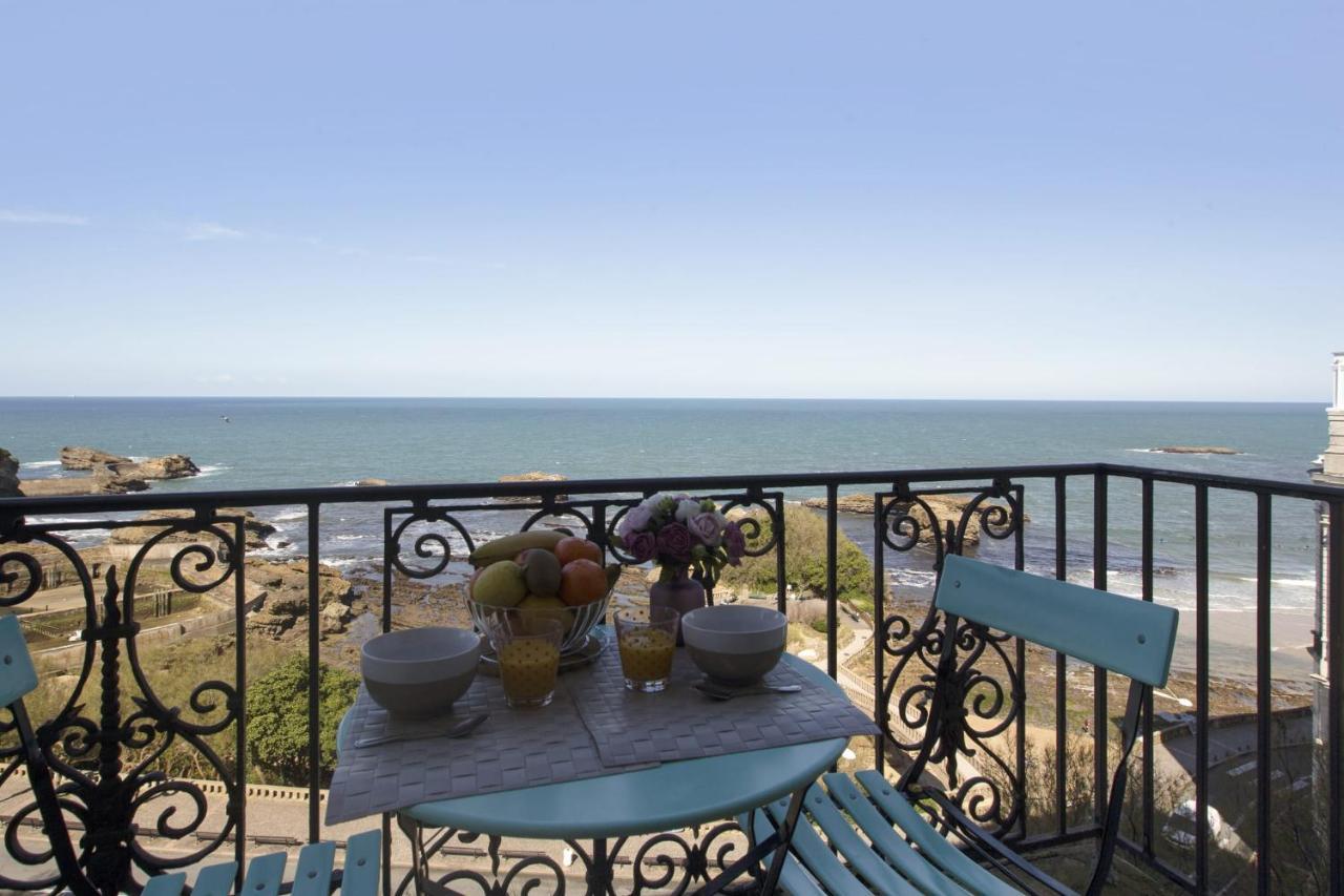 Nice Studio With Sea View & Balcony - Biarritz - Welkeys Exterior foto